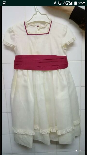 vestido ceremonia niña