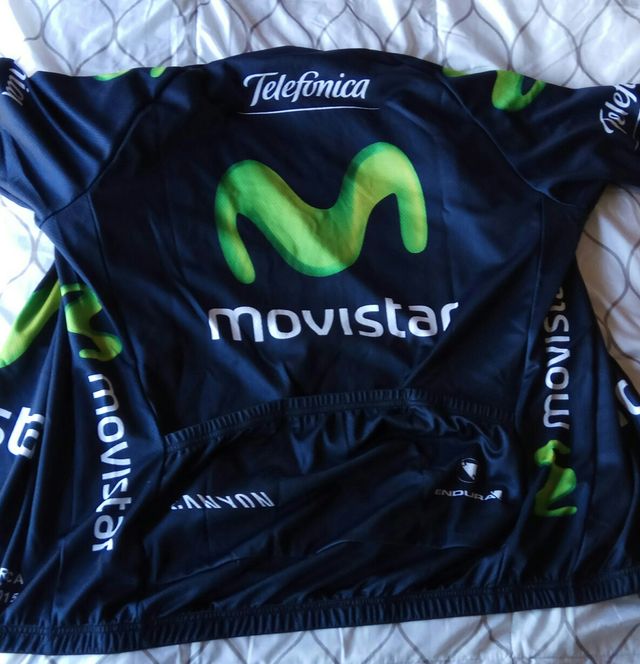 Conjunto ciclismo Movistar