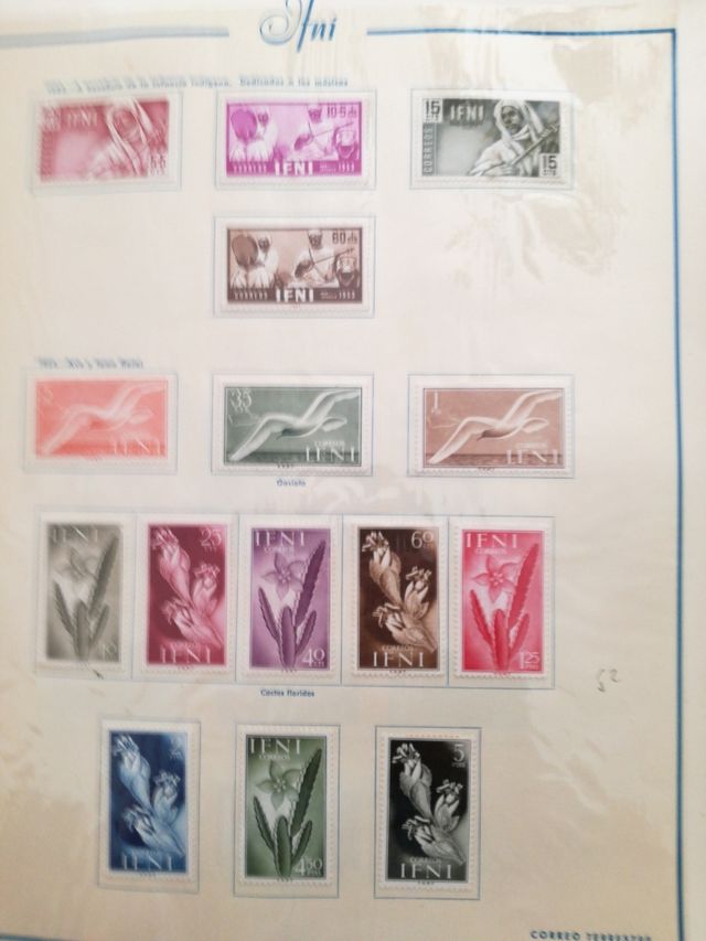 Sellos Filatelia colonias españolas ifni