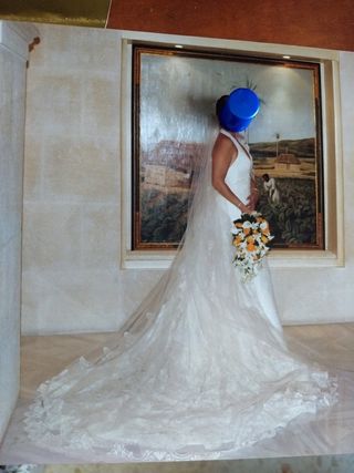 vestido de novia de segunda mano en algeciras en wallapop