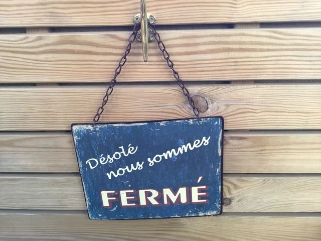 Letrero decoración.