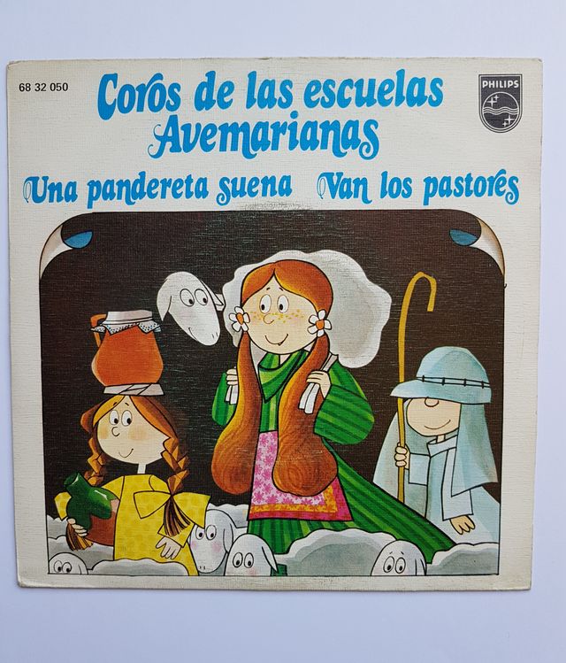 Disco vinilo CORO AVEMARIANAS( UNA PANDERETA SUENA