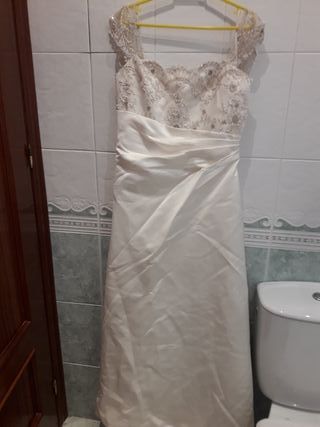 vestido de novia de segunda mano en huelva en wallapop