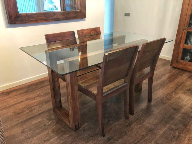 Mesa comedor colonial de segunda mano por 600 € en Badalona en WALLAPOP Mesa comedor colonial de segunda mano por 600 € en Badalona en WALLAPOP