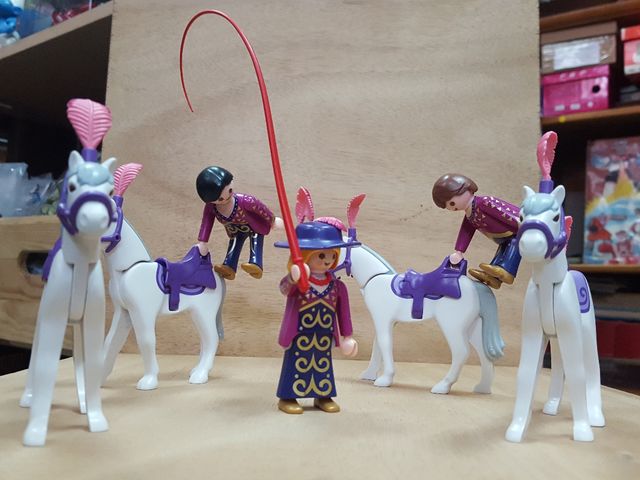 Domadora de caballos playmobil 4234