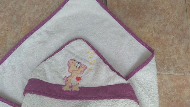 Capa toalla bebe