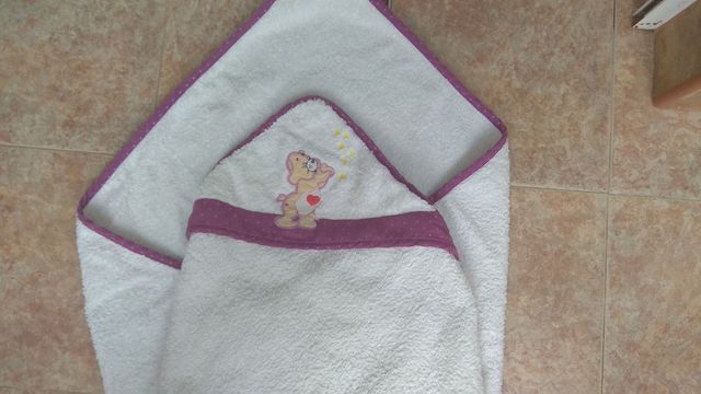 Capa toalla bebe