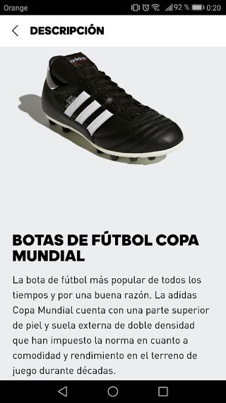 adidas copa mundial 43