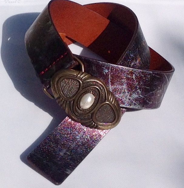 Cinturón mujer piel