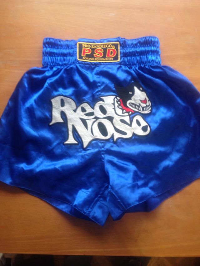 Pantalones boxeo muay thai Red Nose