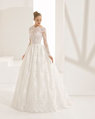 vestido de novia rosa clara de segunda mano en murcia en wallapop