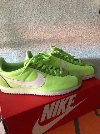 nike cortez verdes