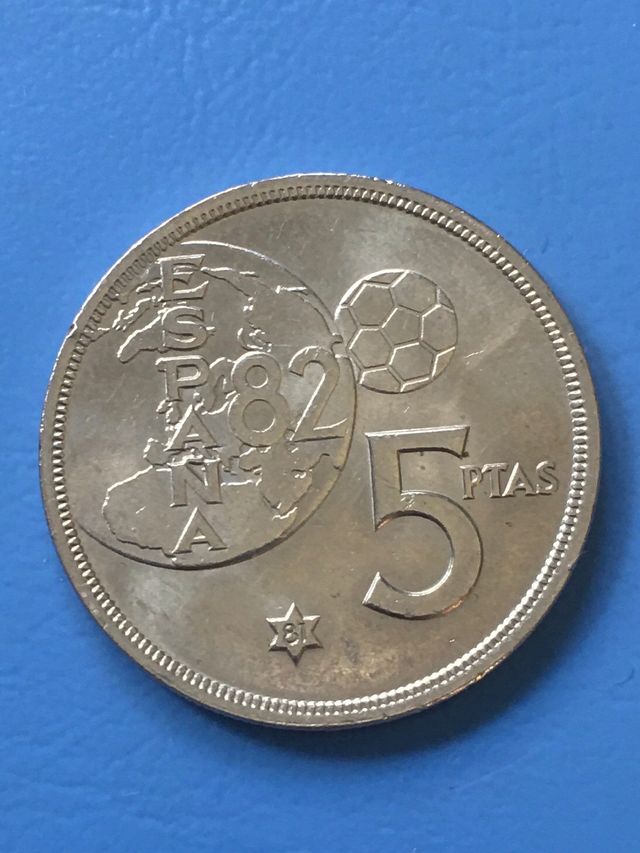 LOTE 5 Monedas antiguas ESPAÑA'82