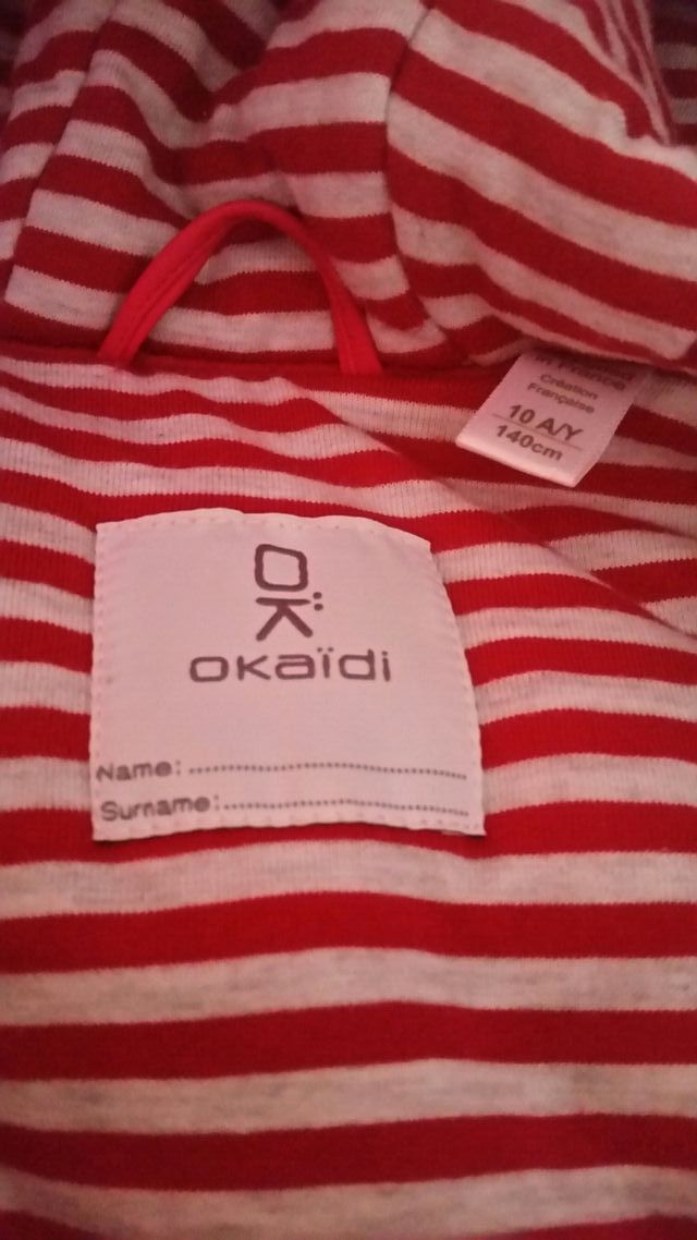 chubasquero a estrenar. Nuevo