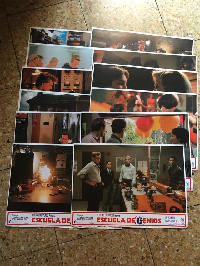 Cine Fotocromos Escuela de genios. Val Kilmer