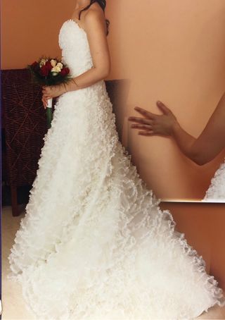 vestido de novia de segunda mano en lloret de mar en wallapop