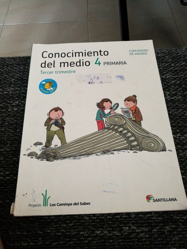 Libro de conocimiento del medio de 4 de primaria de segunda mano por ... Libro de conocimiento del medio de 4 de primaria de segunda mano por ...
