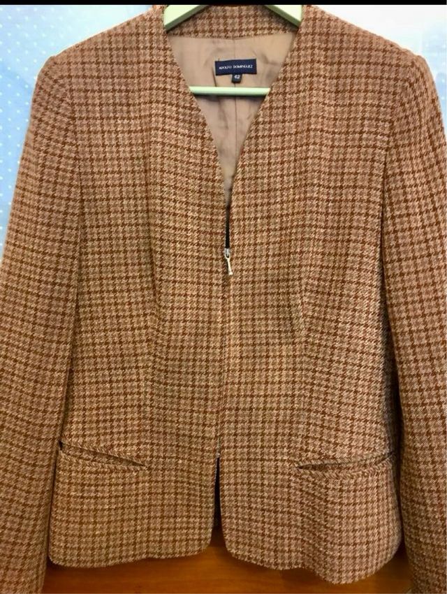 Blazier cremallera  Adolfo Dominguez