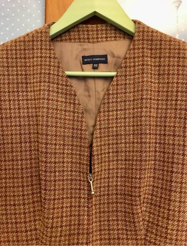 Blazier cremallera  Adolfo Dominguez