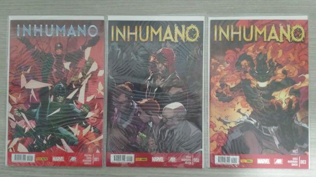 INHUMANO / INHUMANOS PRIMEROS 20 NÚMEROS PANINI