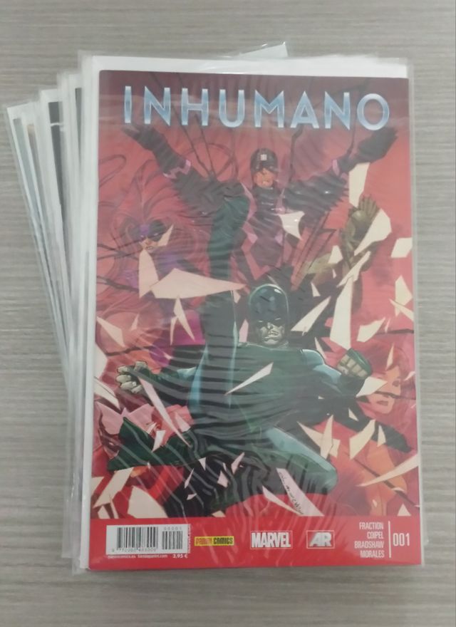 INHUMANO / INHUMANOS PRIMEROS 20 NÚMEROS PANINI
