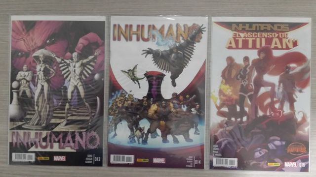 INHUMANO / INHUMANOS PRIMEROS 20 NÚMEROS PANINI