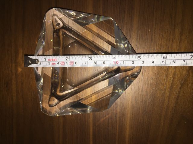 Cenicero cristal de espejo