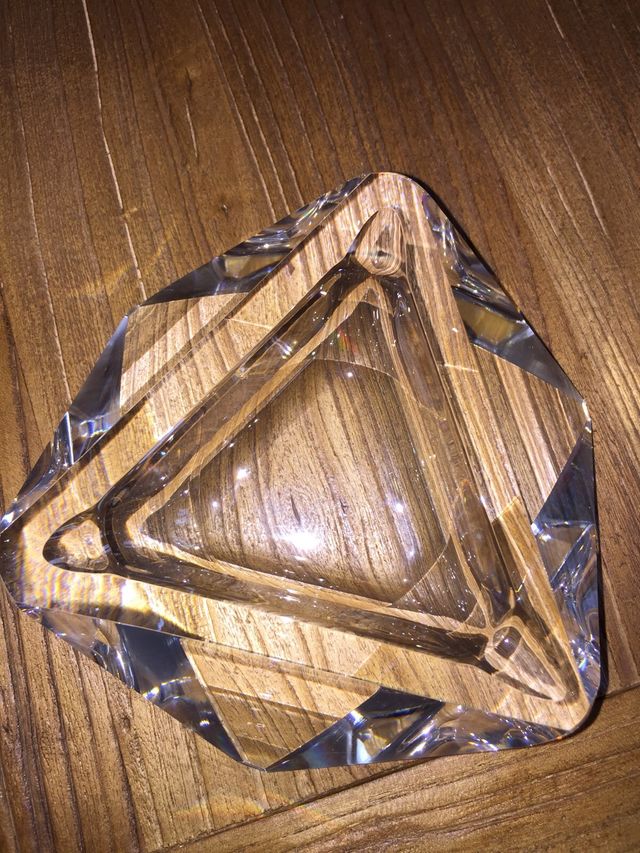 Cenicero cristal de espejo