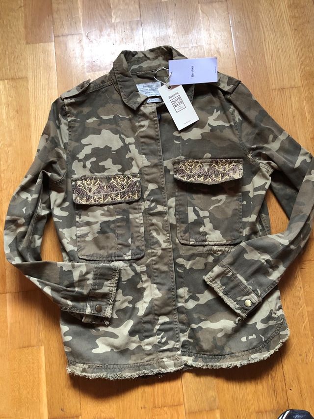 Camisa chaqueta militar