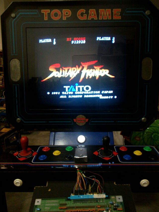 placa jamma solitary fighter