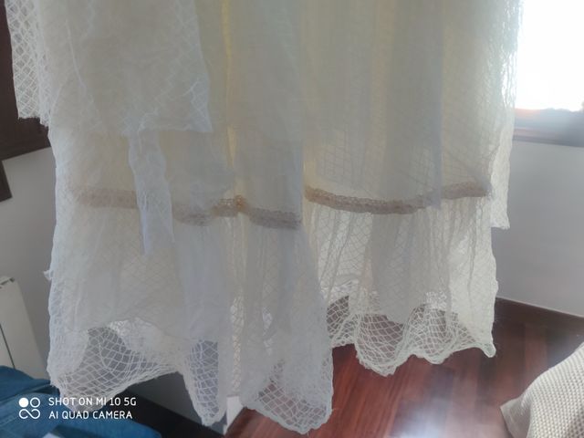 vestido y bolero rubio kids