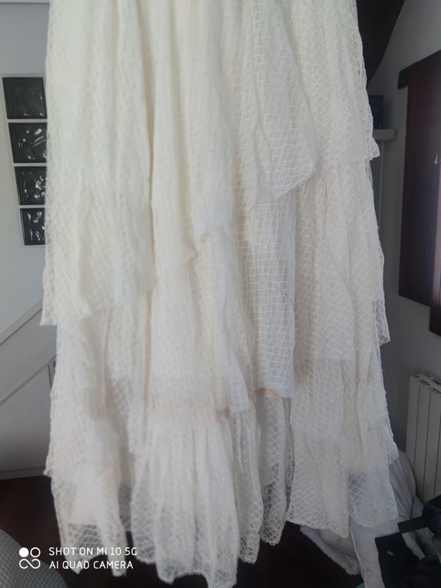 vestido y bolero rubio kids