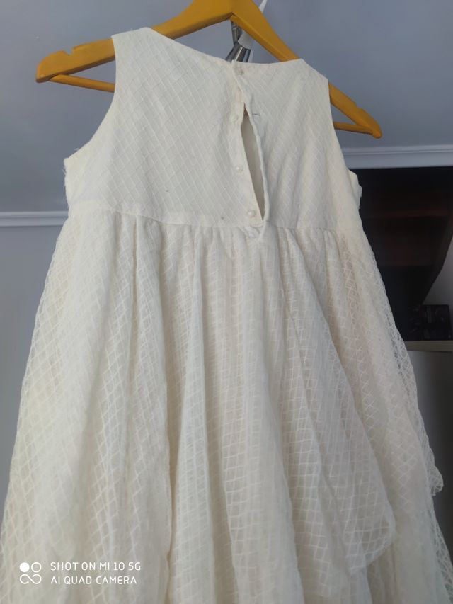 vestido y bolero rubio kids