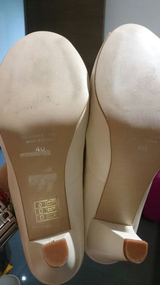 zapatos de novia de segunda mano en gandía en wallapop