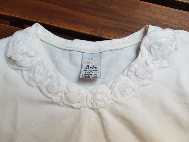 camiseta Zara 4-5 años