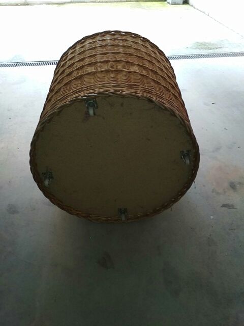 cesto de mimbre gigante