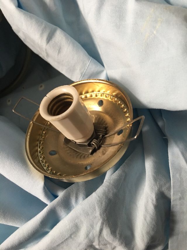 Lampara Vintage Dorada