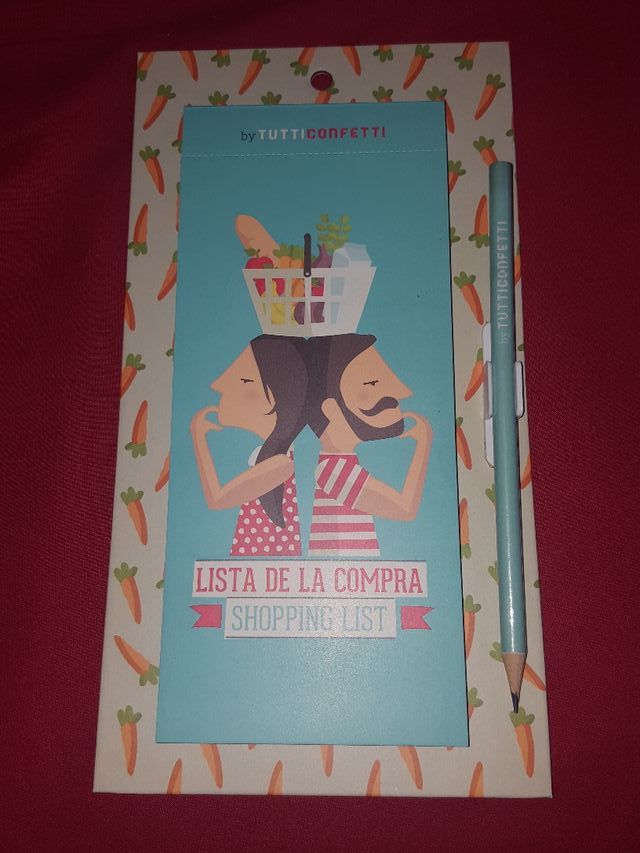 Lista de la compra nuevo Agatha Ruiz de la Prada