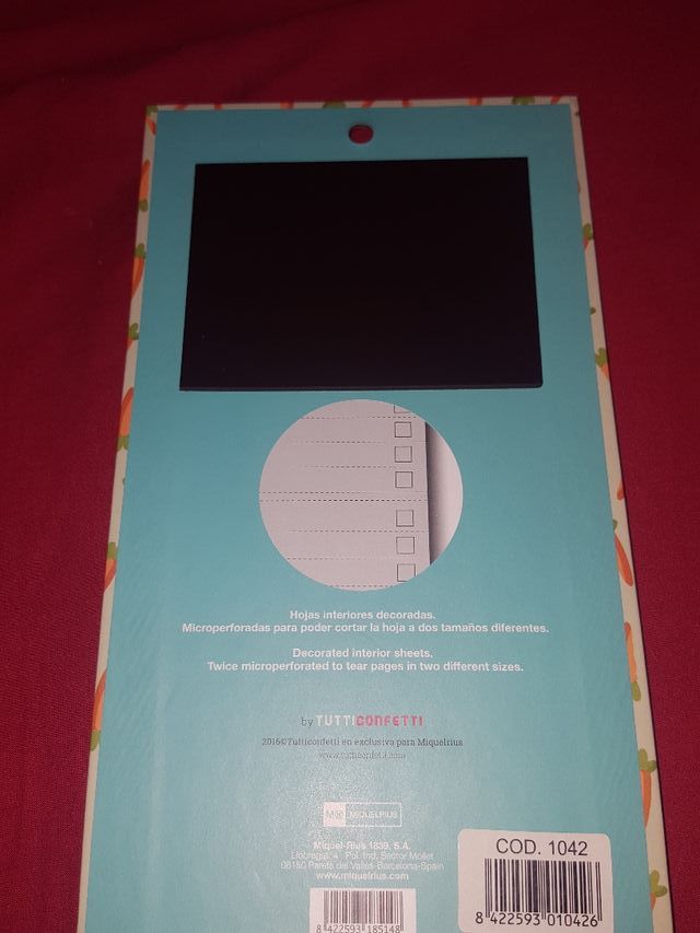 Lista de la compra nuevo Agatha Ruiz de la Prada