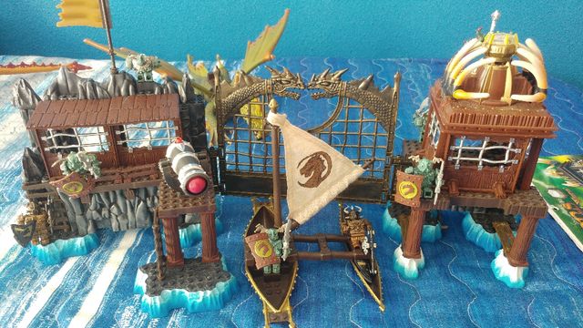 fortaleza maraaders cliff dragons mega blocks