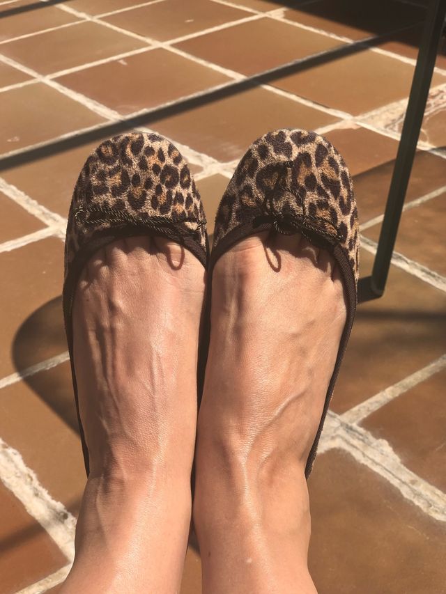 Manoletinas leopardo 37