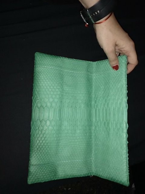 Bolso de Pyton Natural SAVEÉN