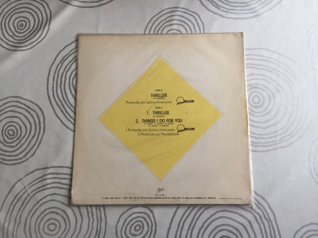 Michael Jackson LP Thriller 