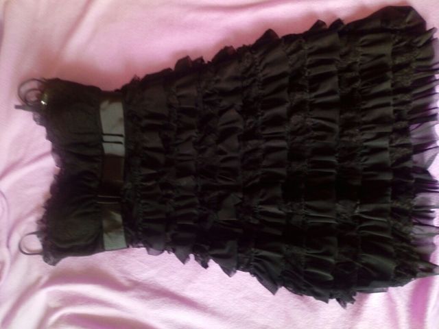 Vestido de volantes fiesta  lines A