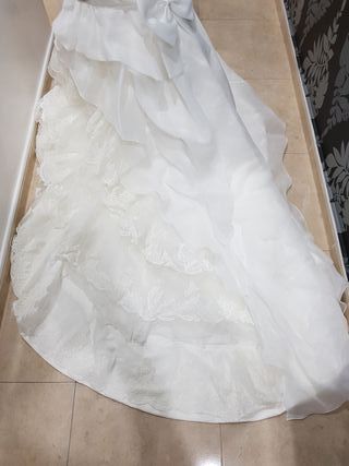 vestido de novia de segunda mano en murcia en wallapop