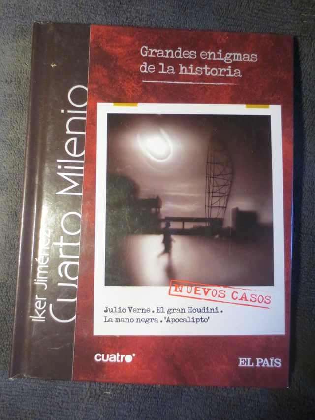 Cuarto Milenio - Julio Verne Houdini (DVD + Libro) de segunda mano ... Cuarto Milenio - Julio Verne Houdini (DVD + Libro) de segunda mano ...