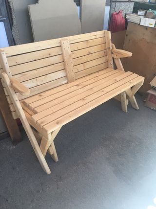 Plegable De Segunda € En Por Mesa Murcia Banco Y Madera Mano 300 34SRc5AjLq