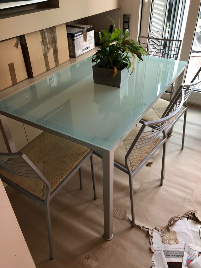 Mesa cocina cristal de segunda mano por 130 € en Esplugues de ... Mesa cocina cristal de segunda mano por 130 € en Esplugues de ...