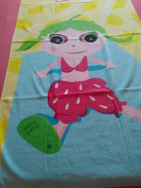 Toalla infantil aterciopelada GIOS EPPO. NUEVA