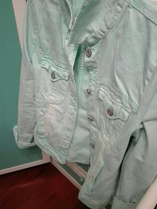 Oferta Chaqueta VERDE agua